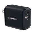 Dual-Port USB-C & USB Fast Charging Wall Charger